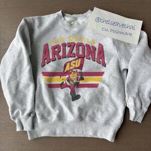Vintage Arizona State Sun Devils Football Sweatshirt, Arizona State University